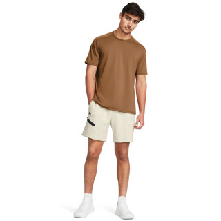 UA UNSTOPPABLE FLC SHORTS-BRN
