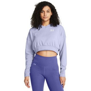 UA RIVAL TERRY OS CROP CRW