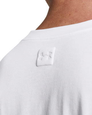 UA HW TONAL WORDMARK LS-WHT