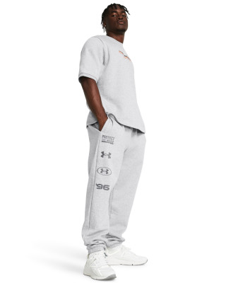 UA ESSENTIAL FLC NOV PUDDLE-GRY