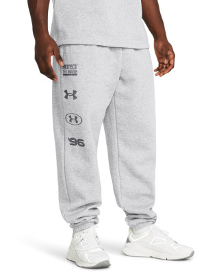 UA ESSENTIAL FLC NOV PUDDLE-GRY