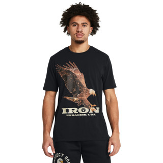 UA PJT RCK EAGLE GRAPHIC SS-BLK