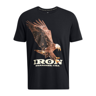 UA PJT RCK EAGLE GRAPHIC SS-BLK