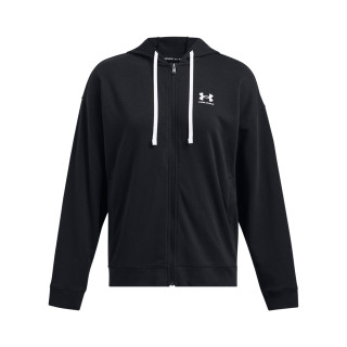 UA RIVAL TERRY OS FZ HOODED 