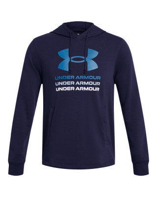 UA RIVAL TERRY GRAPHIC HOOD 