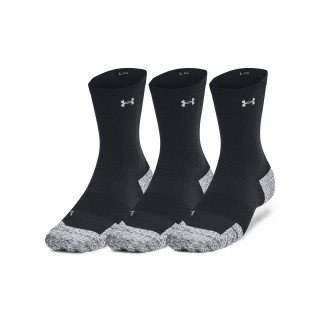 UA AD RUN CUSHION 3PK CREW