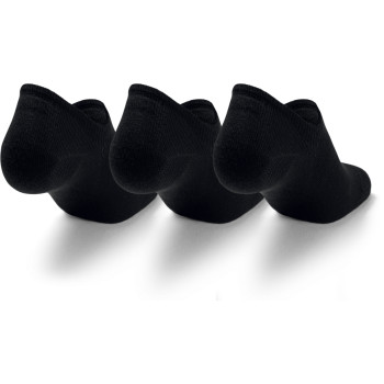 Unisex UA Training Cotton No Show 3-Pack Socks 