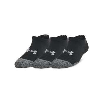 Kids' HeatGear® 3-Pack No Show Socks 
