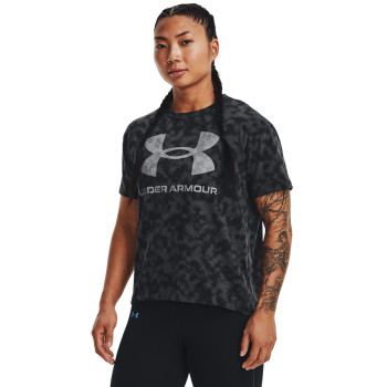 UA LOGO AOP HEAVYWEIGHT SS 