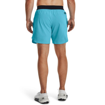 UA PEAK WOVEN SHORTS-BLU 