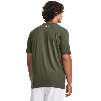 UA CAMO CHEST STRIPE SS 