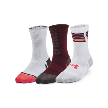 Kids' UA Performance Tech 3-Pack Crew Socks 
