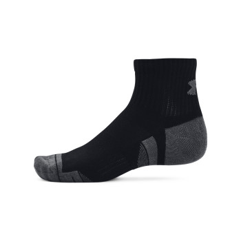 Unisex UA Performance Cotton 3-Pack Quarter Socks 