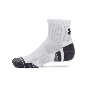 Unisex UA Performance Cotton 3-Pack Quarter Socks 