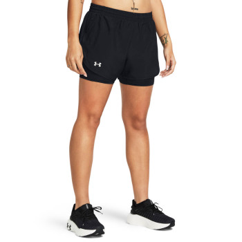 UA FLY BY 2-IN-1 SHORTS 