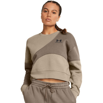 Women's UA Icon Fleece Crop Crew 