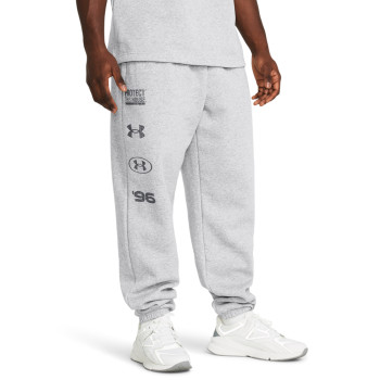 UA ESSENTIAL FLC NOV PUDDLE-GRY 