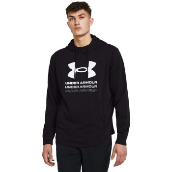 UA RIVAL TERRY GRAPHIC HOOD 