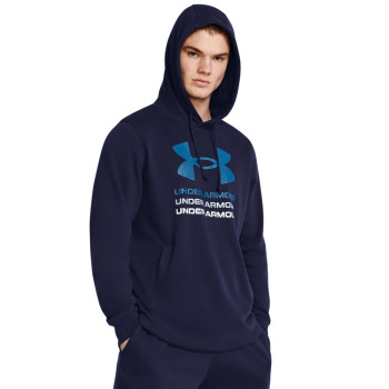 UA RIVAL TERRY GRAPHIC HOOD 