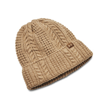W HALFTIME CABLE KNIT BEANIE 