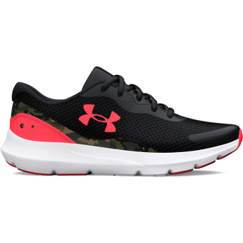 Boys' Grade School UA Surge 3 Printed Running Shoes 