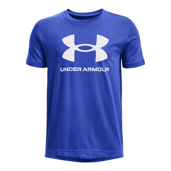 Boys' UA Sportstyle Logo Short Sleeve 