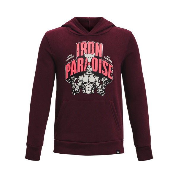 Boys' Project Rock Rival Fleece Home Gym Hoodie