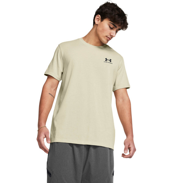 UA M LOGO EMB HEAVYWEIGHT SS