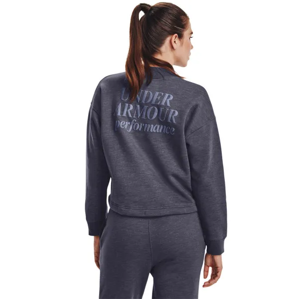 Women's UA Essential Fleece Script Crew 