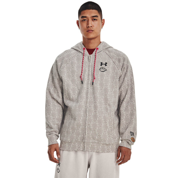 Men's UA Terry Lunar New Year Printed Full-Zip
