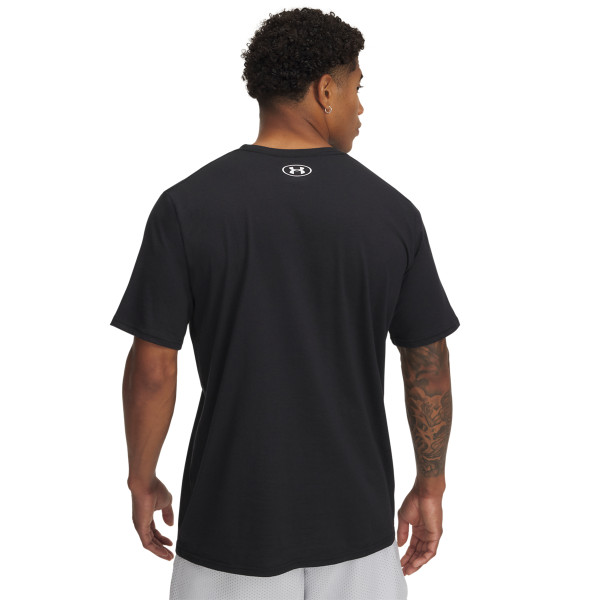 UA CAMO CHEST STRIPE SS 