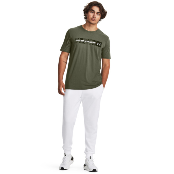 UA CAMO CHEST STRIPE SS