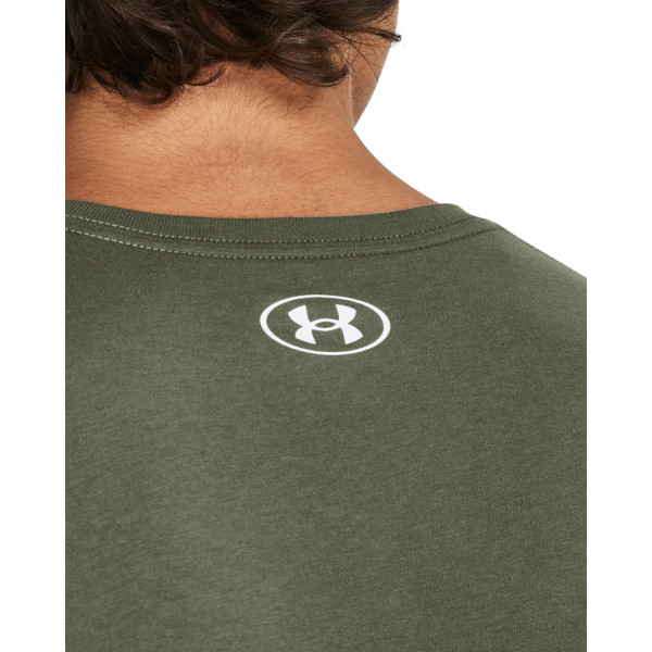 UA CAMO CHEST STRIPE SS