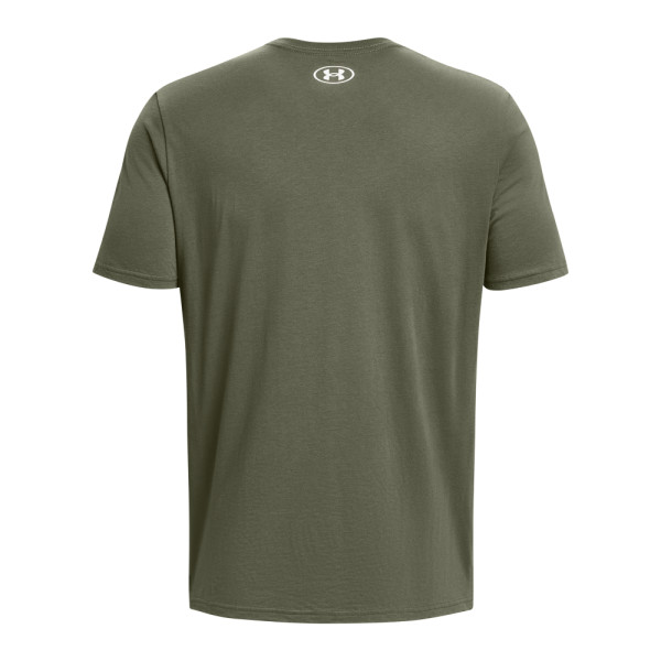 UA CAMO CHEST STRIPE SS