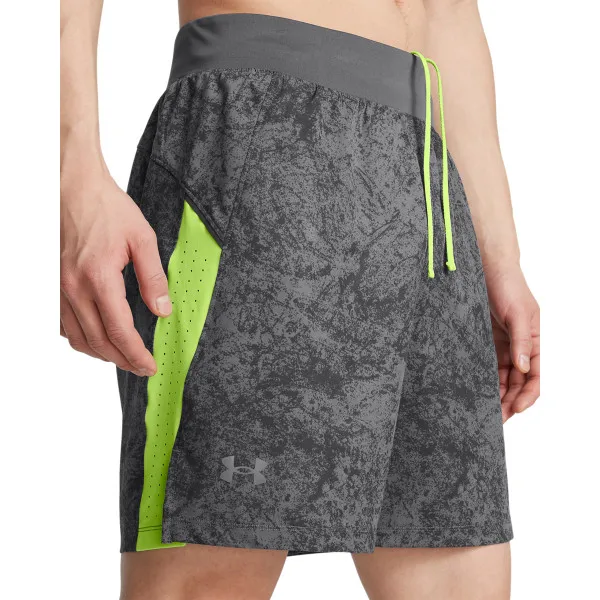 UA LAUNCH PRO 7'' PRINTED SHORTS 