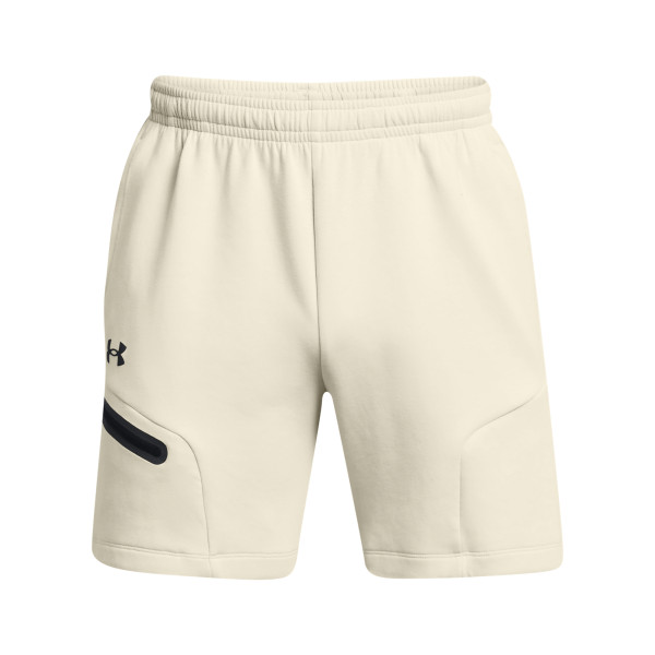 UA UNSTOPPABLE FLC SHORTS-BRN
