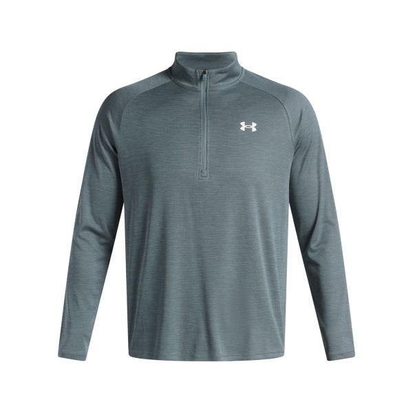 UA TECH TEXTURED 1/2 ZIP 