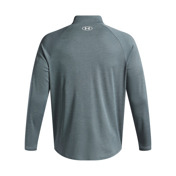 UA TECH TEXTURED 1/2 ZIP 