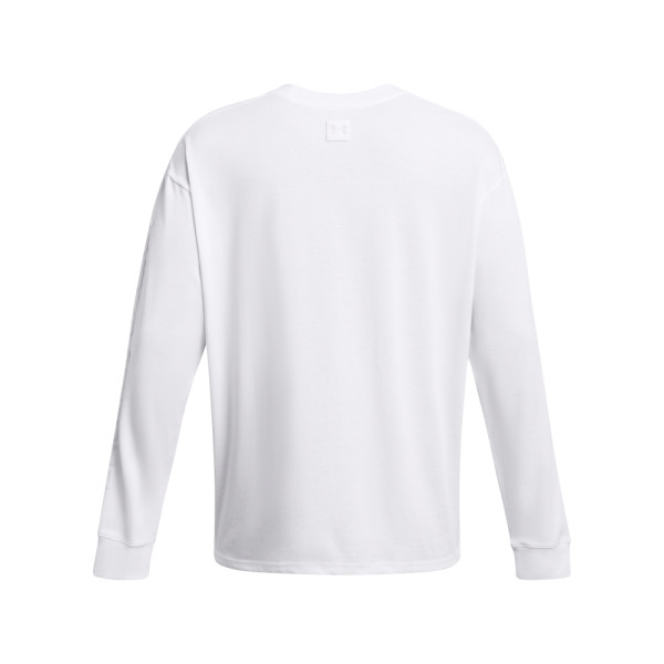 UA HW TONAL WORDMARK LS-WHT