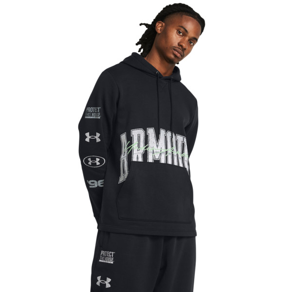 UA ESSENTIAL FLC NOV HOOD
