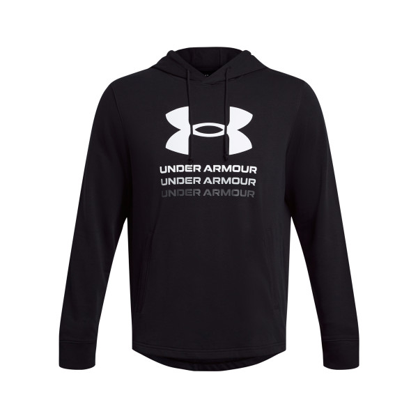 UA RIVAL TERRY GRAPHIC HOOD