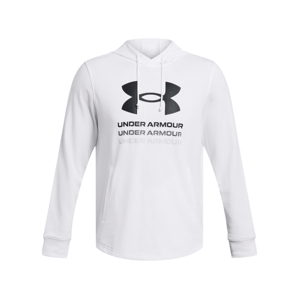 UA RIVAL TERRY GRAPHIC HOOD