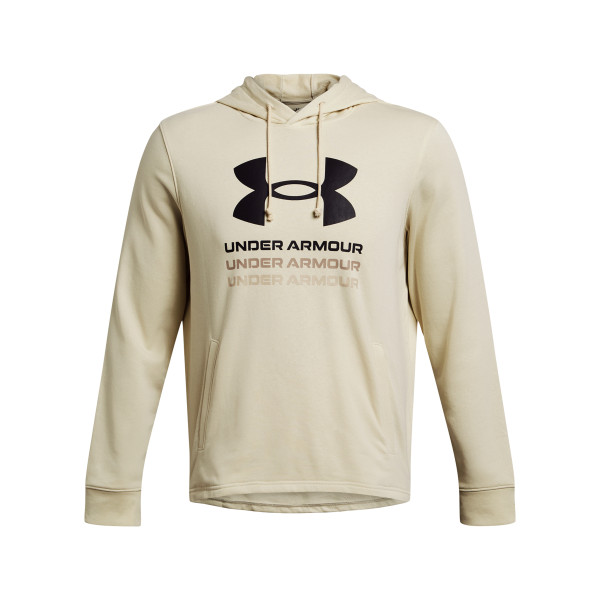 UA RIVAL TERRY GRAPHIC HOOD