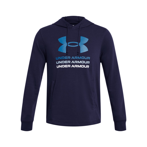 UA RIVAL TERRY GRAPHIC HOOD