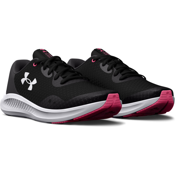Girls' Grade School UA Charged Pursuit 3 Running Shoes