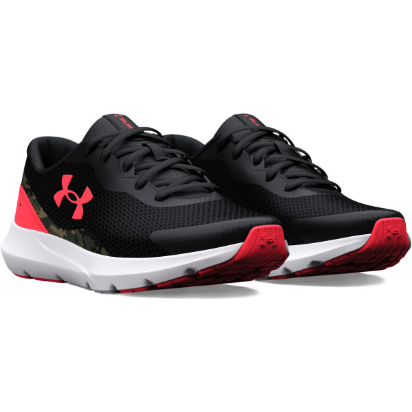 Boys' Grade School UA Surge 3 Printed Running Shoes 