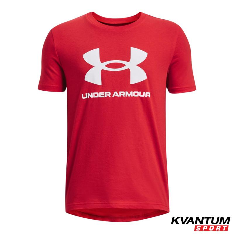 Boys' UA Sportstyle Logo Short Sleeve