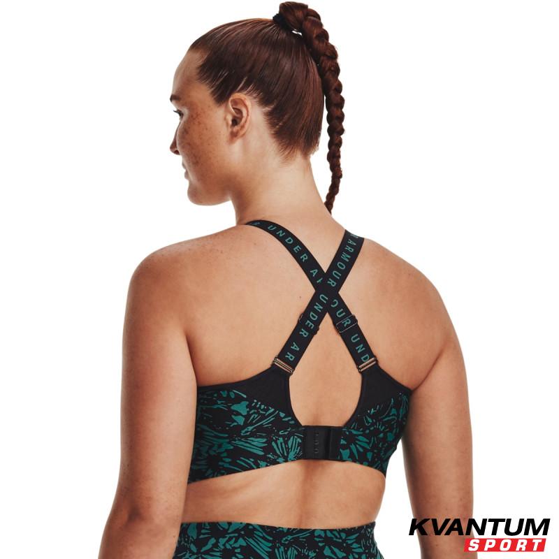 UA INFINITY HIGH PRINT BRA