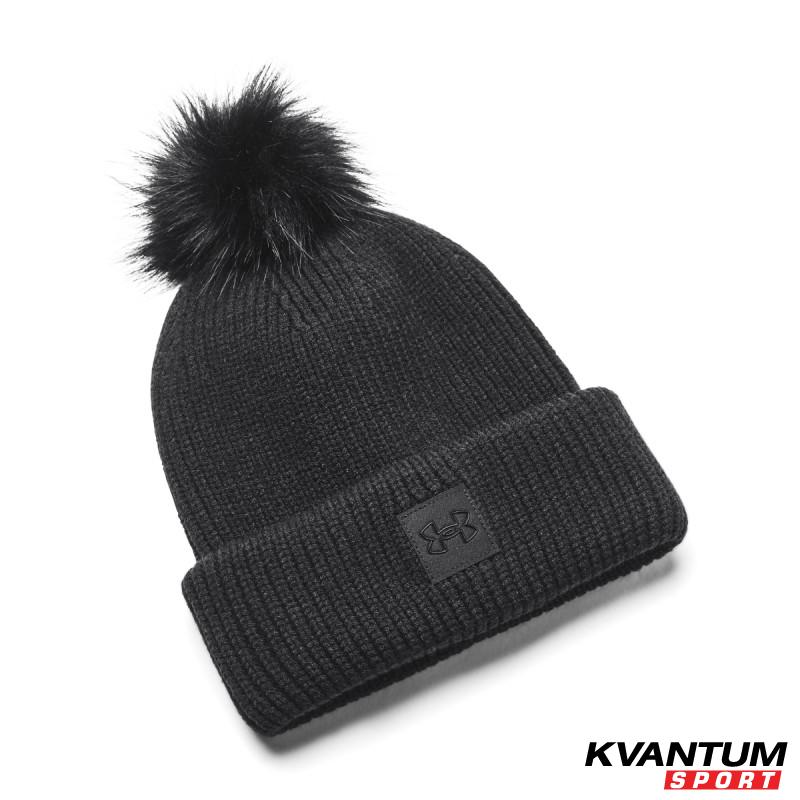 Women's ColdGear® Infrared Halftime Ribbed Pom Beanie