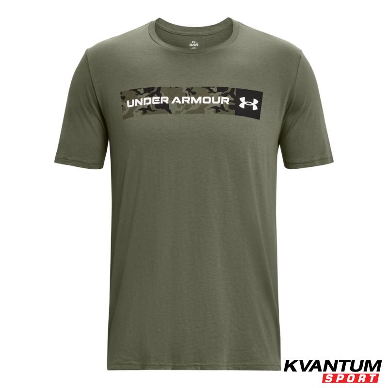 UA CAMO CHEST STRIPE SS